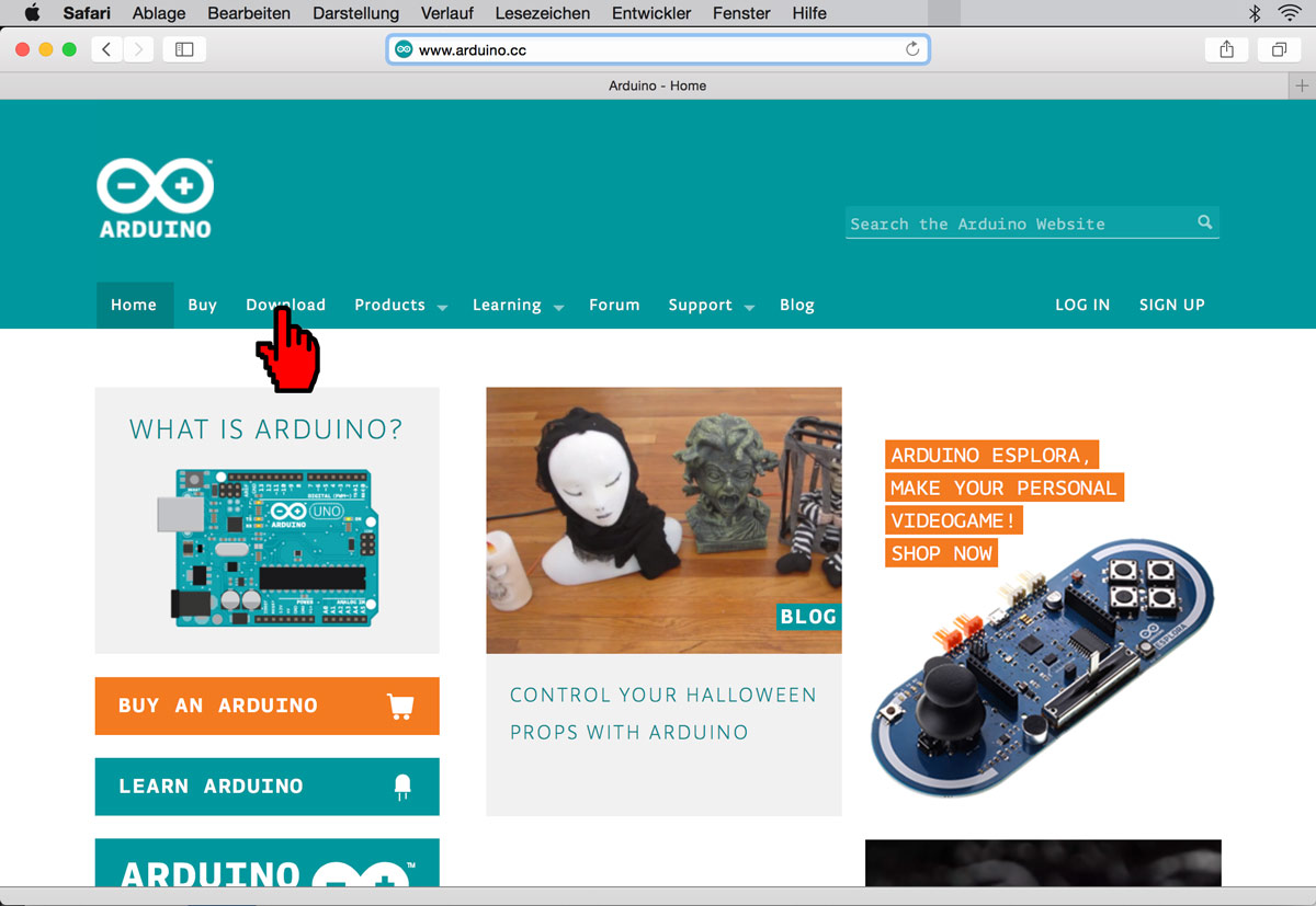 Arduino Website